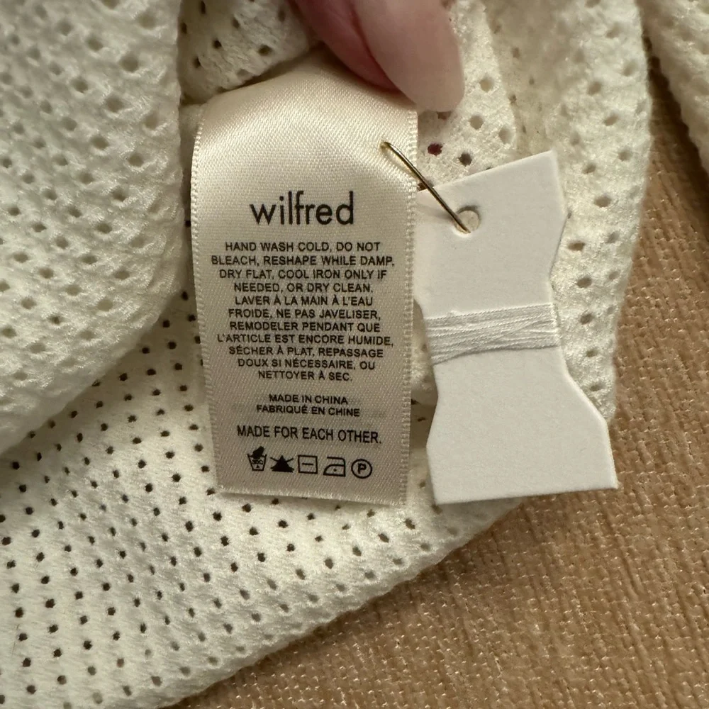 NWOT! Aritzia Wilfred Rosetta Sweater, sz L - Picture 8 of 8